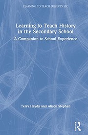 Front cover of Learning to Teach History in the Secondary School by Terry Haydn