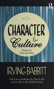 Front cover of Character and Culture by Booker T. Washington