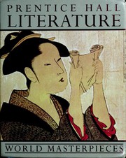 Front cover of Prentice Hall Literature--World Masterpieces by Burton Beers
