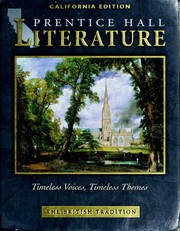 Front cover of Prentice Hall Literature - Timeless Voices, Timeless Themes - The British Tradition by Kate Kinsella