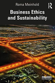 Cover of Business Ethics and Sustainability by Roman Meinhold