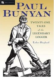 Front cover of Paul Bunyan by Esther Shephard