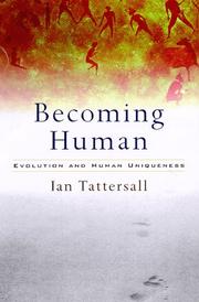 Cover of Becoming human by Ian Tattersall