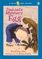 Front cover of Daniel's mystery egg by Alma Flor Ada