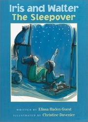 Front cover of Iris and Walter, the sleepover by Elissa Haden Guest
