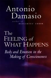 Front cover of The Feeling of What Happens by Antonio R. Damasio
