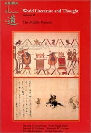 Front cover of World Literature and Thought by Donald S. Gochberg