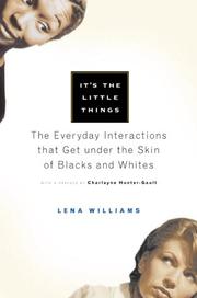 Cover of It's the little things by Lena Williams