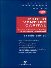 Cover of Public venture capital by Henry Etzkowitz