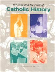 Front cover of The Hope and the Glory of Catholic History by William A. Anderson