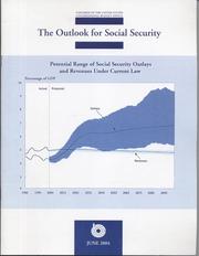 Front cover of The Outlook for Social Security (CBO Study) by Noah Meyerson