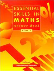Front cover of Essential Skills in Maths (Essential Numeracy) by Graham Newman