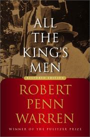 Front cover of All the King's Men by Robert Penn Warren