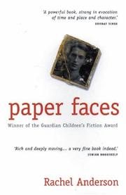 Cover of Paper Faces by Rachel Anderson