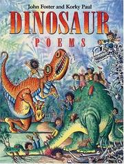 Cover of Dinosaur poems by John Foster