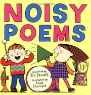 Cover of Noisy poems by Jill Bennett