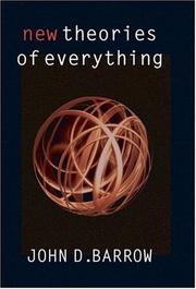 Front cover of New Theories of Everything by John D. Barrow