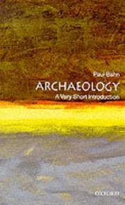 Cover of Archaeology by Paul G. Bahn