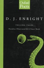 Cover of Telling tales by D. J. Enright