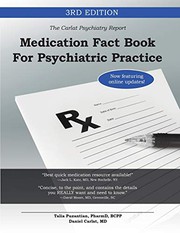Front cover of Medication Fact Book for Psychiatric Practice by Puzantian, Talia, BCPP