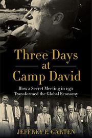 Cover of Three Days at Camp David by Jeffrey E. Garten