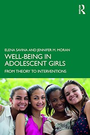 Front cover of Well-Being in Adolescent Girls by Elena Savina