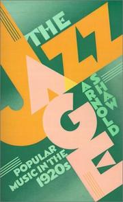 Cover of The jazz age by Arnold Shaw
