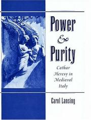 Cover of Power & Purity by Carol Lansing