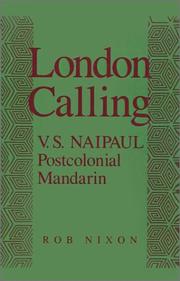 Cover of London calling by Rob Nixon