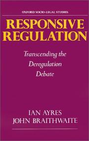 Cover of Responsive regulation by Ian Ayres