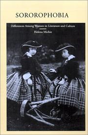 Cover of Sororophobia by Helena Michie