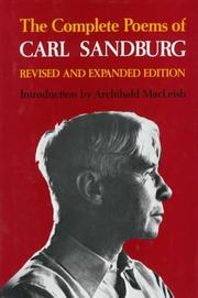 Front cover of The complete poems of Carl Sandburg by Carl Sandburg