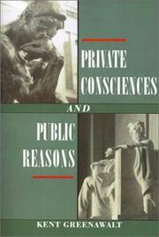 Cover of Private consciences and public reasons by Kent Greenawalt