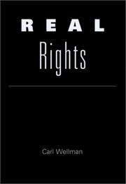 Cover of Real rights by Carl Wellman