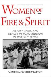 Front cover of Women of fire and spirit by Cynthia Hoehler-Fatton