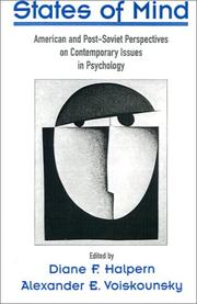 Front cover of States of mind by Diane F. Halpern