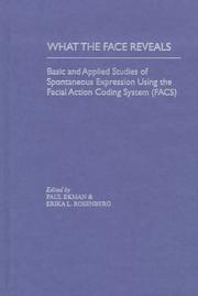 Cover of What the face reveals by Paul Ekman