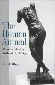 Cover of The Human Animal by Eric T. Olson