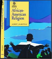 Front cover of African American-religion [sic] by Albert J. Raboteau