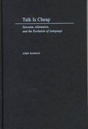 Cover of Talk is cheap by John Haiman