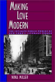 Front cover of Making love modern by Nina Miller