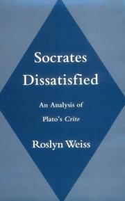 Cover of Socrates Dissatisfied by Roslyn Weiss