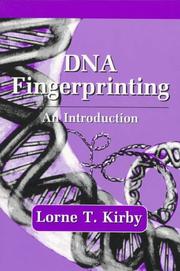 Cover of DNA fingerprinting by Lorne T. Kirby