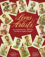 Front cover of Lives of the Artists by Kathleen Krull