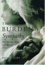 Front cover of The Burden of Sympathy by David Allen Karp
