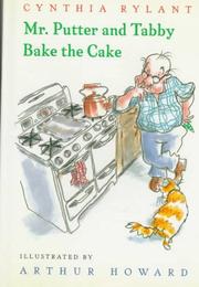 Front cover of Mr Putter & Tabby Bake the Cake by Cynthia Rylant