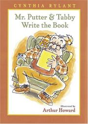 Front cover of Mr. Putter & Tabby Write a Book by Cynthia Rylant
