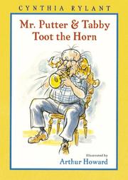 Front cover of Mr. Putter & Tabby toot the horn by Cynthia Rylant