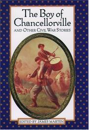 Cover of The boy of Chancellorville and other Civil War stories by James Alan Marten