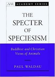 Front cover of The specter of speciesism by Paul Waldau